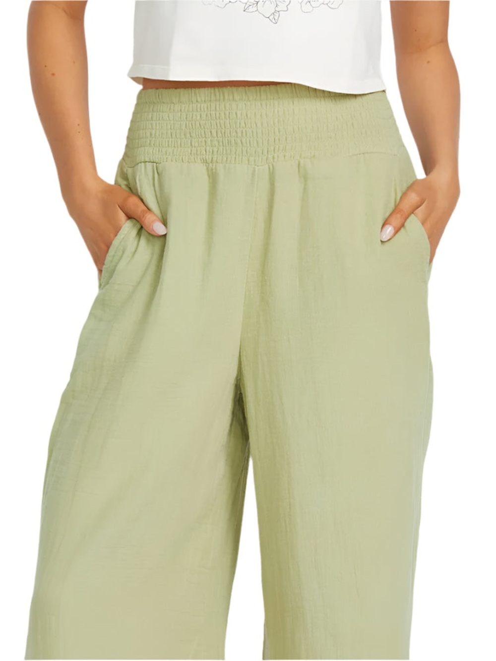 Sage Boho Balloon Pants